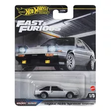 Hot Wheels Premium Fast Furious Toyota Ae86 Sprinter Trueno