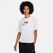 Remera Para Mujer Nike Sportswear Blanco