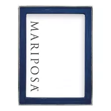 Marco Mariposa Signature Azul 5x7