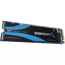 Memoria Ssd Sabrent 1 Tb Rocket Nvme Pcie M.2 2280