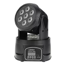 Lixada Dmx-512 Mini Cabeza Móvil 4 En 1 Rgbw Led Stage