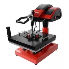 Estampadora Sublimadora Manual Microtec Max-800 Negra Y Roja 120v/220v