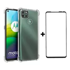 Capinha Capa Anti Impacto Para Moto G9 Power + Pelicula