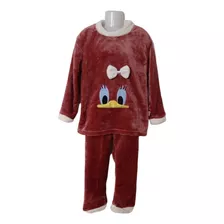 Pijama Invierno Niña/ Niño Premium Plush Suave Y Abrigadito