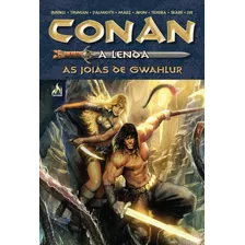 Conan A Lenda - Volume 03: As Joias De Gwahlur, De Russell, P. Craig. Editora Edições Mythos Eireli,dark Horse, Capa Dura Em Português, 2020