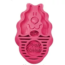 Kong Zoom Groom Multi-use Dog Brush Pink