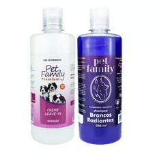 Combo Shampoo Brancos Radiantes E Condicionador Sem Enxágue