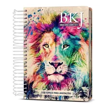 Bíblia King James 1611 Anote Espiral Lion Colors Bkj