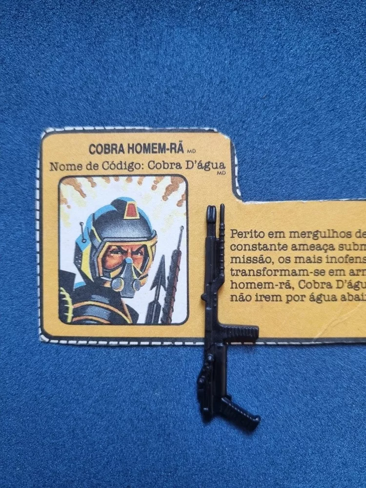 Kit Acessórios Comandos Em Ação Estrela Card Cobra Homem Rã 