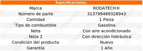 (1) Tensor Accesorios Suzuki Forenza 2.0l 4 Cil C/aa 04/08 Foto 2