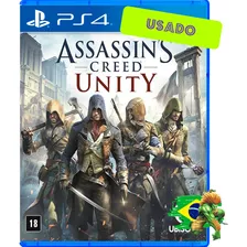 Assassin's Creed Unity Ps4 Mídia Física