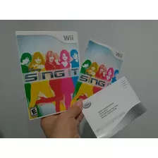 Jogo Nitendo Wii Disney Sing It Completo Made In E. U. A. 