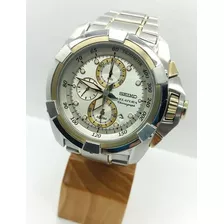 Relógio Seiko Velatura 7t62-0hd0 Usado Revisado