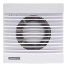 Exaustor Cooler Tramontina 100mm Para Banheiro Parede Forro Branco 127v Ba100