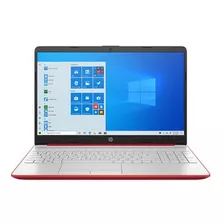 Notebook Hp 15-dw0083wm Red 4gb 128gb Ssd 