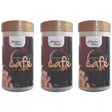 3 Parafina De Café Com Canela Melanina Bronze 930g