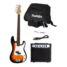 Smithfire Pack Precision Bass Bajo Eléctrico Amplificador Cantidad De Cuerdas 4 Color Sombreado Orientación De La Mano Diestro