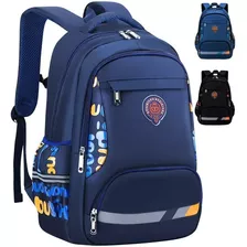 Mochila Escolar Primaria Impermeable Protege Espalda D Niños