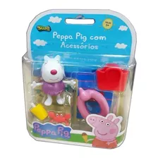 Boneca Peppa Pig Suzy Na Praia Com Acessórios - Sunny