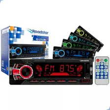 Radio Automotivo Roadstar Rs-2751br Bluetooth Usb Aux Sd Fm