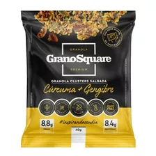 Granola Premium Grano Square Salgada Cúrcuma E Gengibre 40g