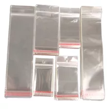 Saco Adesivado Plástico Solapa Com Furo 9x13 - 1000 Un