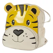 Mochila Infatil Modelos - Escolar - Bebê - G - Animais Zoo Cor Tigre