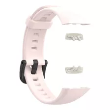 Pulseira De Silicone Para Huawei Band 6 Colorida Cor Rosa-claro