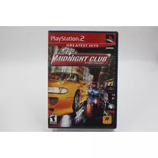 Jogo Ps2 - Midnight Club: Street Racing (1)