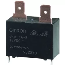 Rele Relay G4a-1a-e-12v 12v 20a 4pin Inferior 2pin Superior