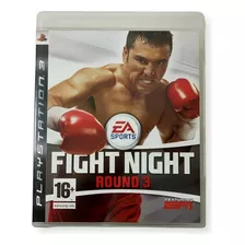 Fight Night Round 3 Ps3 Mídia Física - P/ Vender Logo