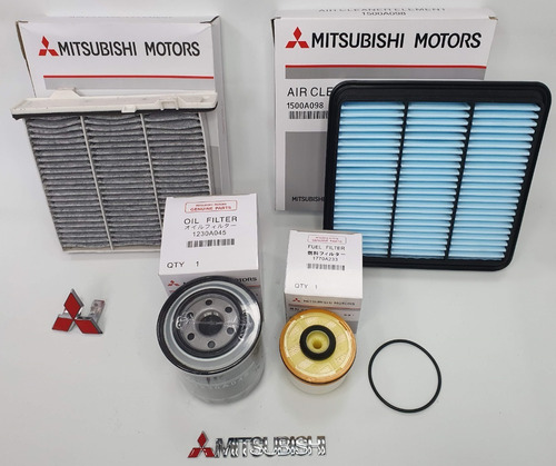 Kit Filtros Originales Mitsubishi Montero Sport G2 2010/2016 Foto 4