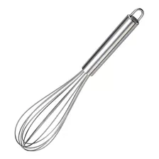 Fouet Batedor De Ovos Inox Profissional 35cm Para Cozinha