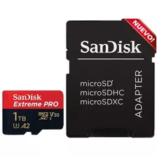 Memoria Micro Sd 1tb Sandisk Extreme Pro 200mb/s 4k A2 V30