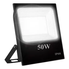 Reflector Led 50w Exterior Alta Potencia Multiled Ip66 Frio