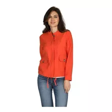 Chamarra Naranja Para Mujer, Foley`s