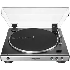 Bandeja Giradiscos Audio Technica At-lp60x Audionet Color Gris Negro