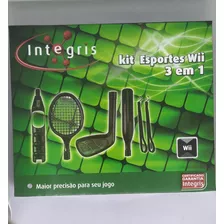 Kit Esportes Wii, 3 Em 1 - Integris