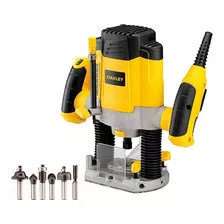 Ruteadora 1200w Profesional Stanley + 6 Fresas