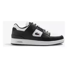 Zapatilla De Hombre Lacoste 46sma0091 Color Negro Diseño De La Tela Liso Talle 42 Ar