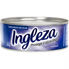 Cera Pasta Incolor Protege E Da Brilho Lavanda 400g Ingleza