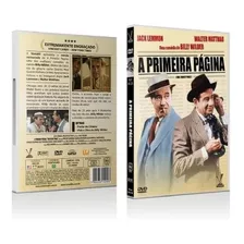 Dvd A Primeira Página - Jack Lemmon, Billy Wilder - Lacrado