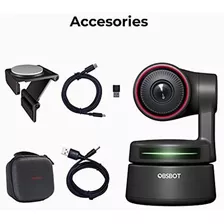 Obsbot Tiny Ptz 4k Webcam, Ai Powered Framing & Autofocus, 4