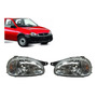 Par De Faros Peugeot 206 2006-2007-2008-2009 Liso Un As