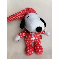 Peluche Original Snoopy Peanuts 25cm. Navidad. 