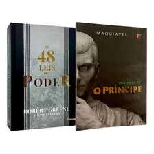 As 48 Leis Do Poder + O Príncipe - 2 Livros Físicos