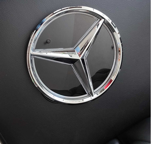 Emblema Led Mercedes Benz A B C Cla Estrella Parrilla  Foto 2