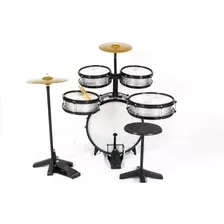 Bateria Infantil Rock Baby 2 Tons Completa Com Chimbal