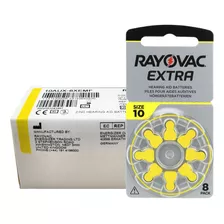 Pilas Audifono 10 Rayovac Extra Pr70 Caja X 80 Unidades Bp8