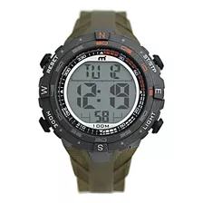 Reloj Digital Mistral Gdg-9792 Brújula Calendario Cronómetro